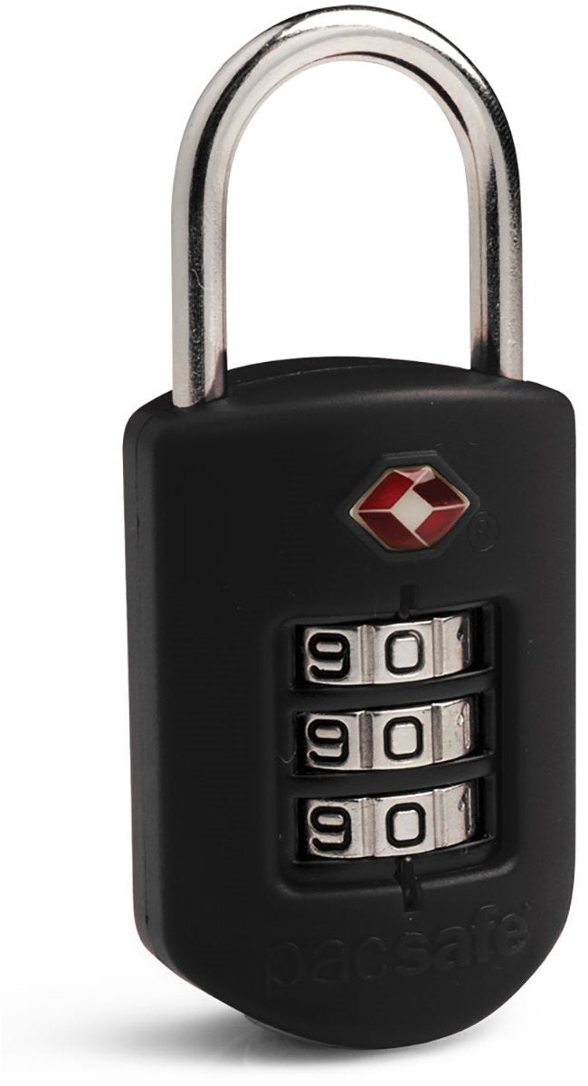 Pacsafe prosafe 1000-tsa serrure à valise 3 chiffres-serrure de voyage-serrure à bagages-serrure à bagages usa-noir (noir)