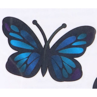 Tatouage métallique totum papillons