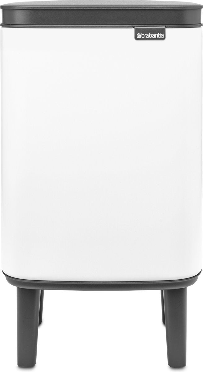 Brabantia bo hi poubelle - 4 litres - salle de bain - noir mat