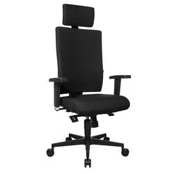 Chaise de bureau topstar light star 30 ls30wgg20 noir
