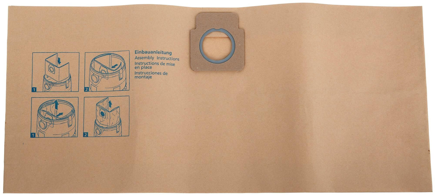 Sac de filtre Nilfisk 1 pli 5pcs F.Turbo GT
