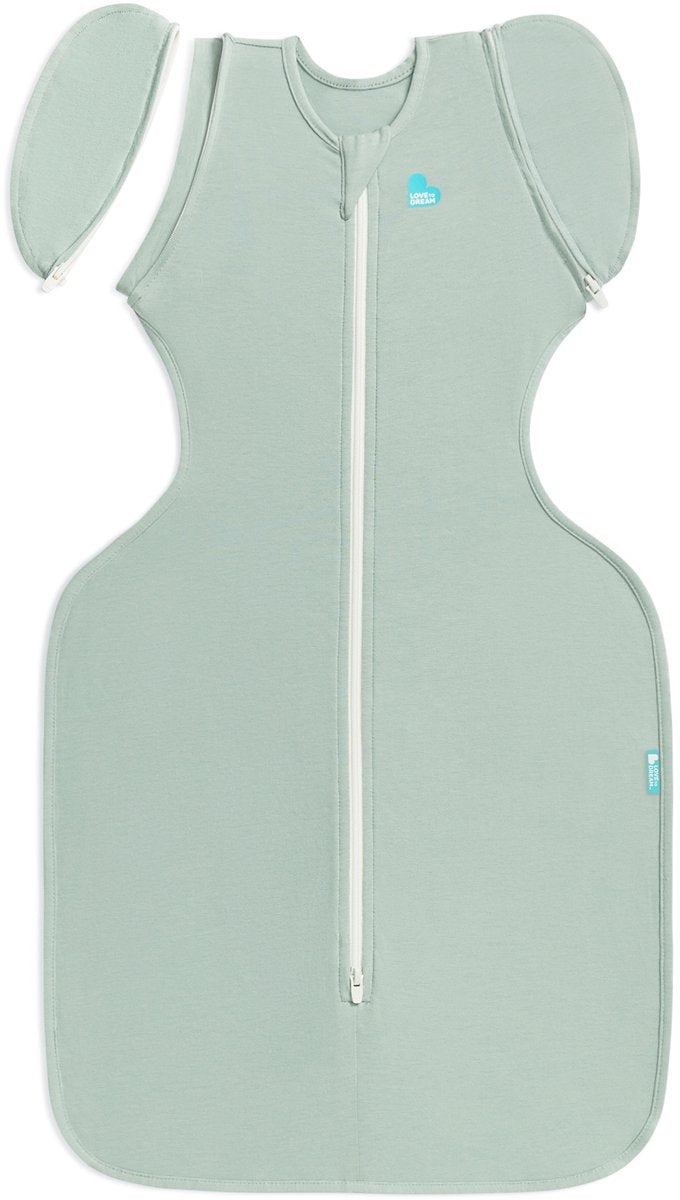 Love to dream ™ gigoteuse pour bébé swaddle up™ - réduction de l'emmaillotage - bébé 6-9 mois - 8,5-11 kg - été - olive