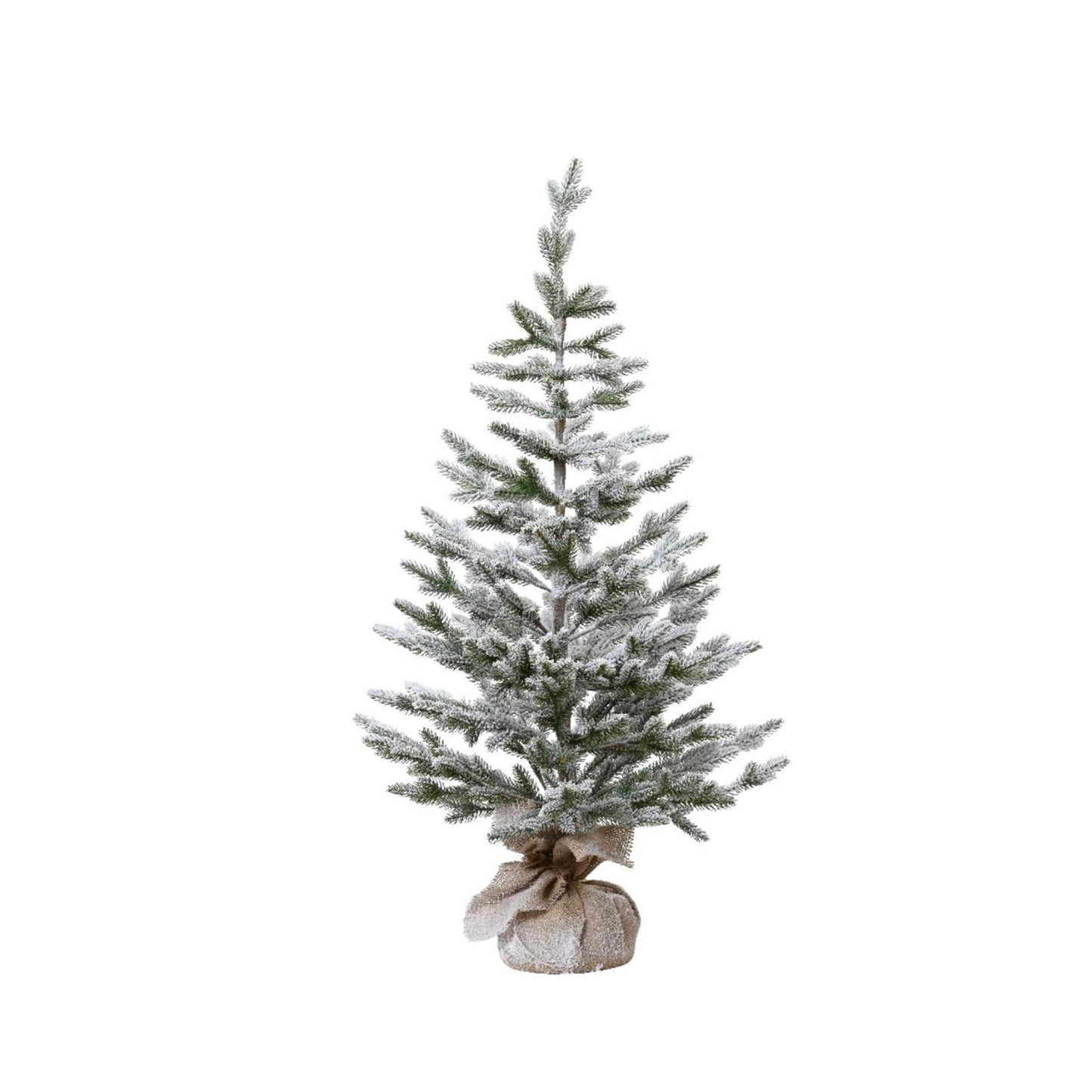 Sapin de Noël artificiel Decoris avec neige ø50xh100cm