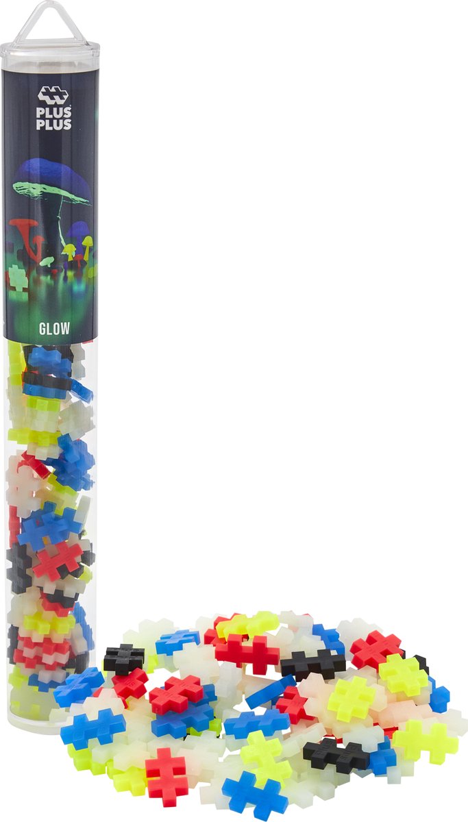 Tube Plus Plus Glow Plus-Plus : 100 pièces (4282)