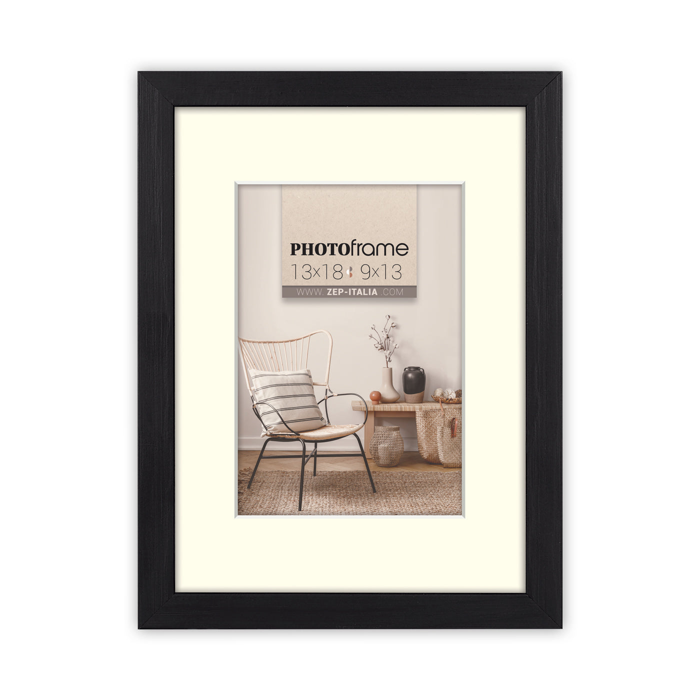Frame photo ZEP V4575B Malmo Black 40x60 50x70 cm