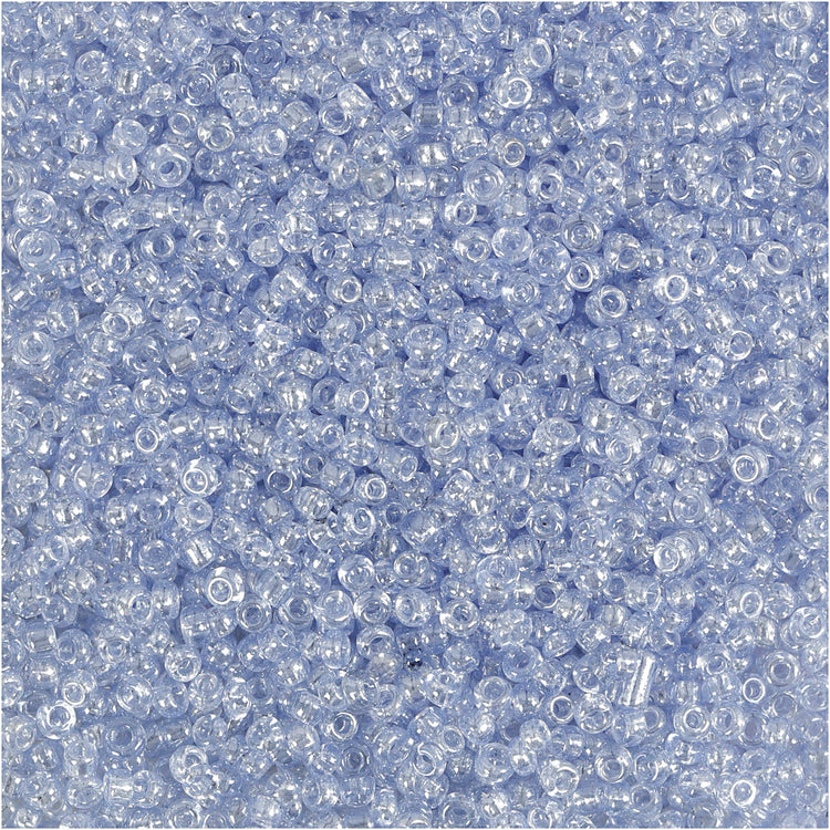 Perles de rocaille Creativ Company, d 1,7 mm, taille 15 0, diamètre du trou 0,5-0,8 mm, bleu clair, 25 g 1 boîte
