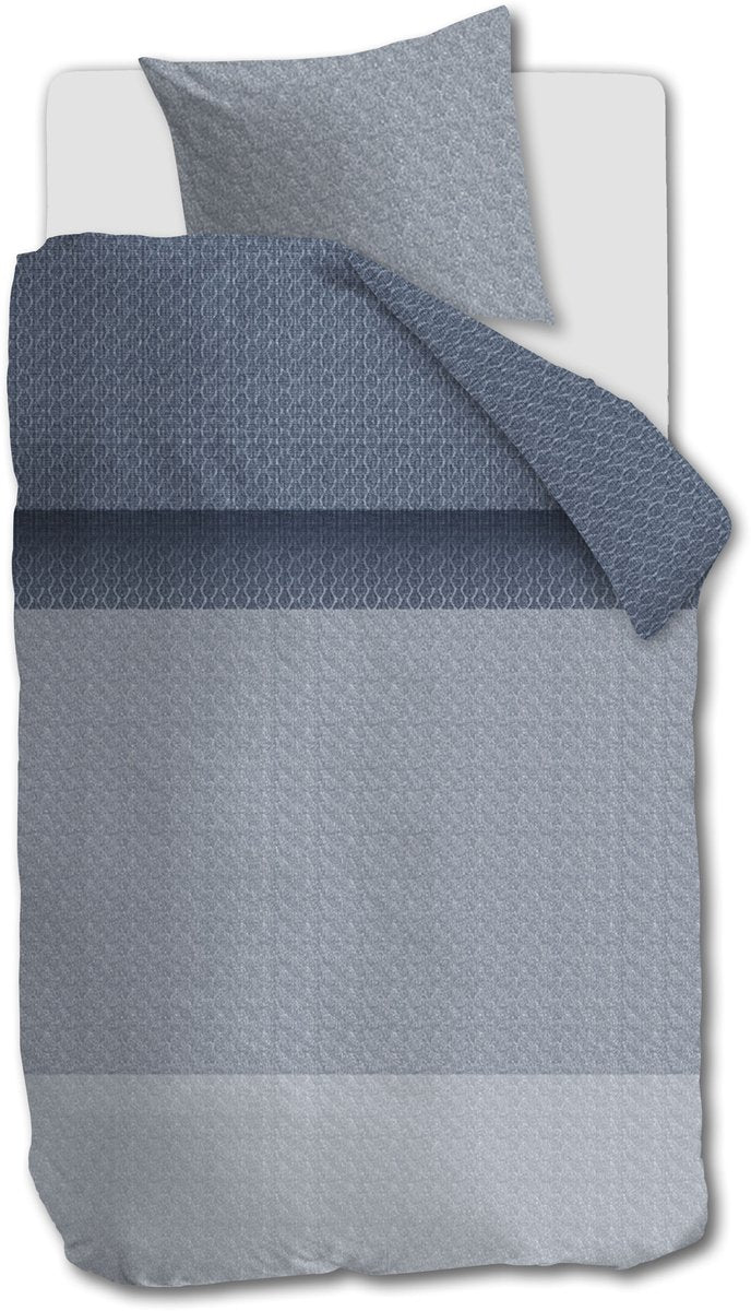 Housse de couette Bedinghouse Sanna - simple - 140 x 200 220 cm - bleu