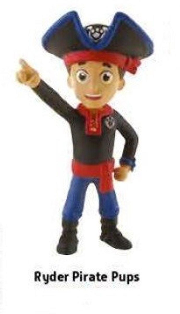 Décoration de gâteau Paw Patrol Pirate Pups Ryder 7 cm.