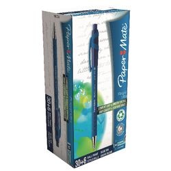 Stylo à bille papermate flexgrip ultra medium bleu pack 36 pièces