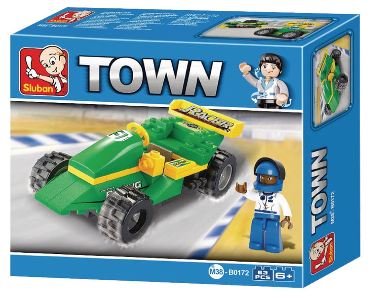 Sluban City Motors M38-B0172 Streetracer 63 pièces