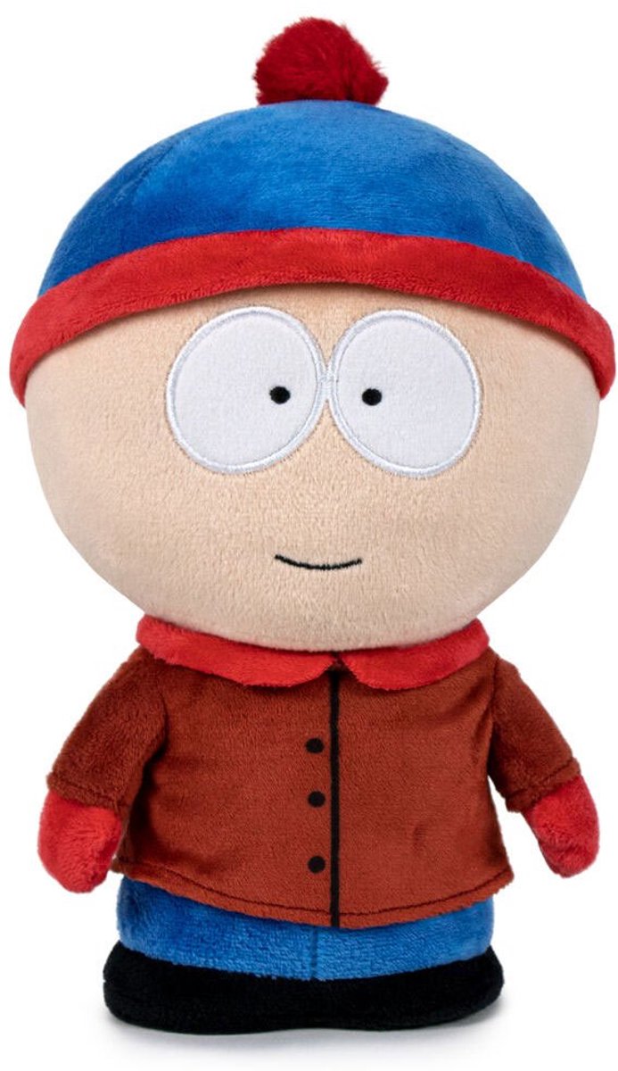 South Park Stan - peluche peluche 27 cm [jouet peluche pour enfants garçons filles | marchandises de dessins animés | Kenny, Cartman, Stan, Kyle South Park South Park