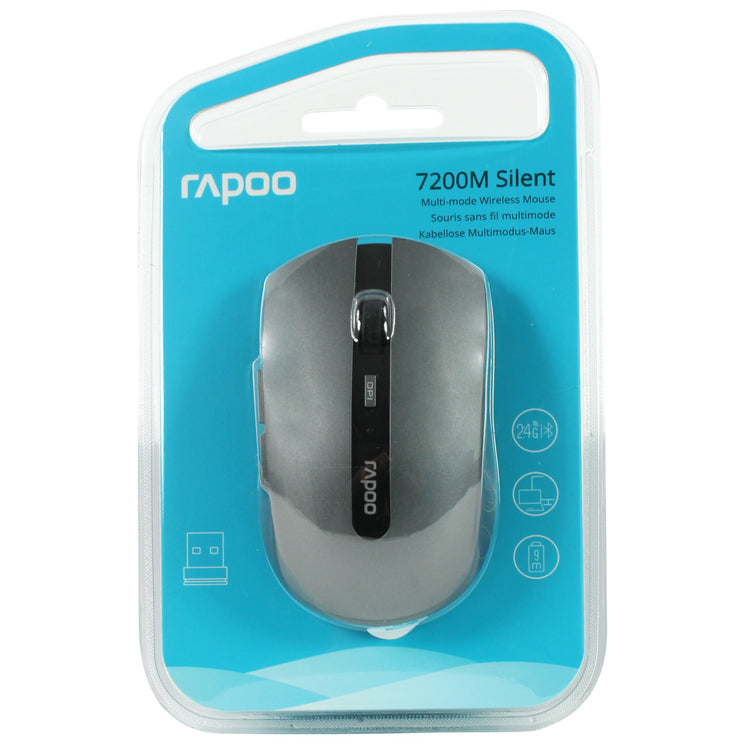 Rapoo Rapoo Mouse MM 2,4 GHz Gray 7200