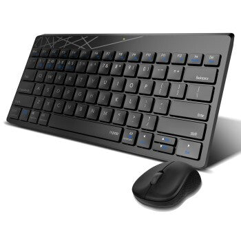 Rapoo Wireless Combo Set toonboard and Mouse Multi-Mode 8000m Black Qwerty Us