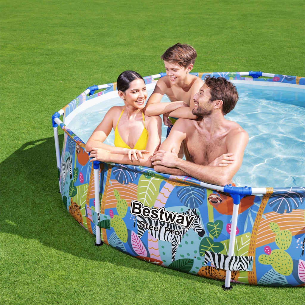 Cadre en acier de la piscine Bestway 305x66 cm