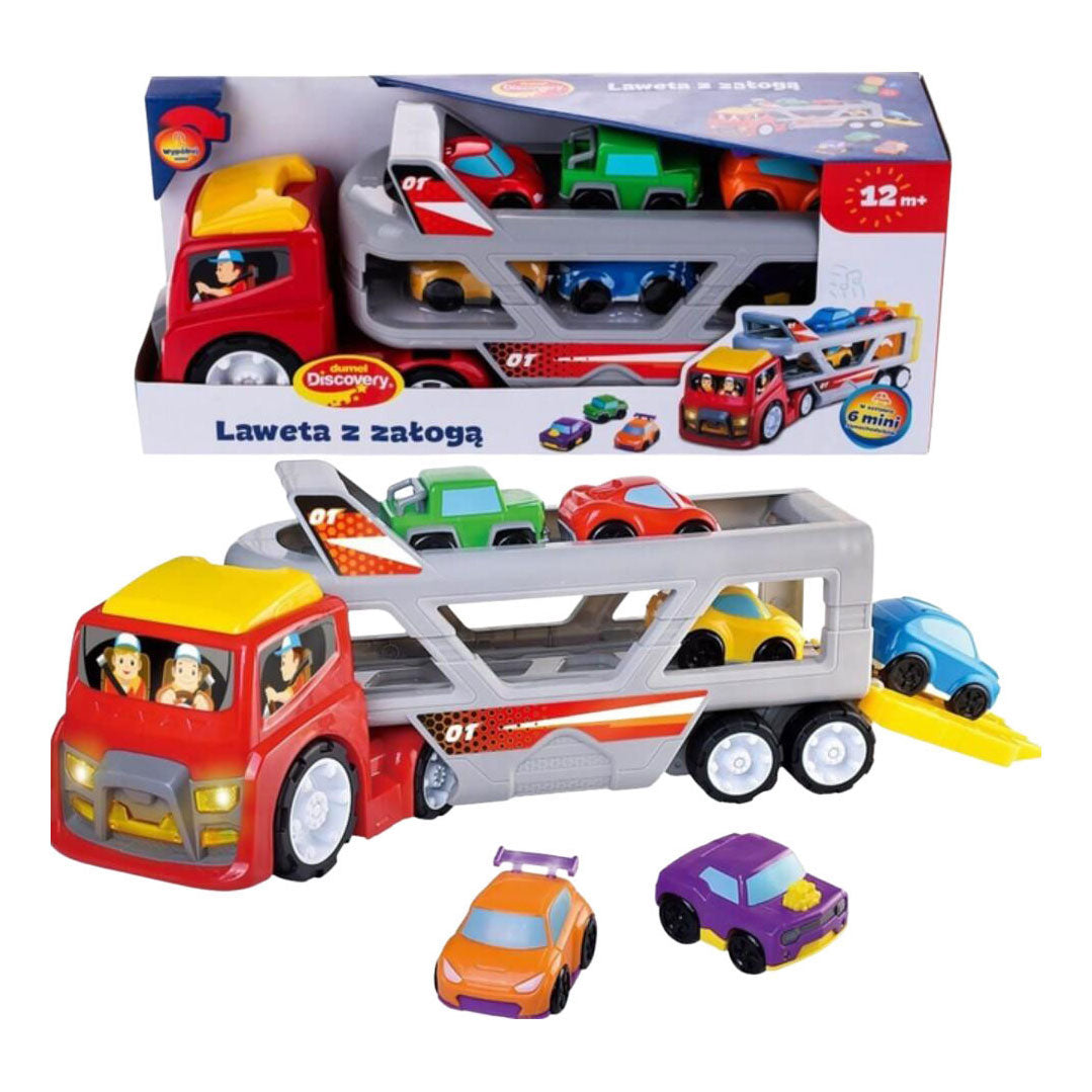 Transporteur de voitures Abi avec 6 voitures