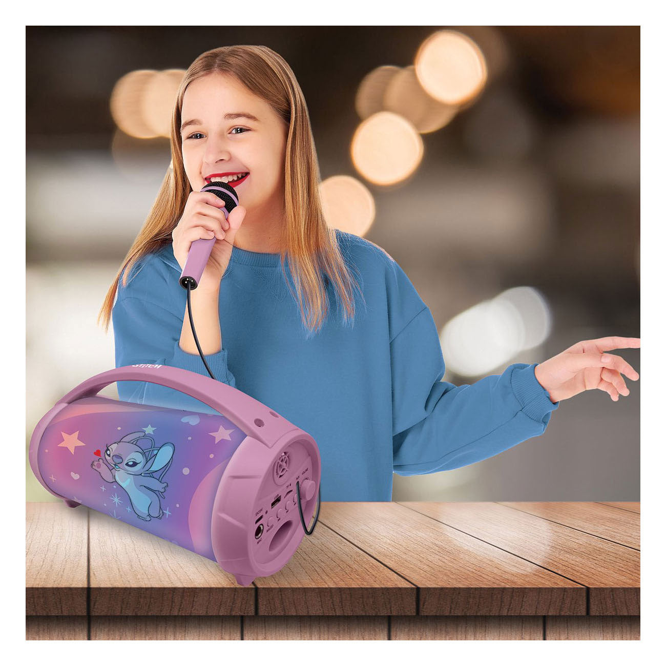 Haut-parleur Bluetooth Angel avec microphone