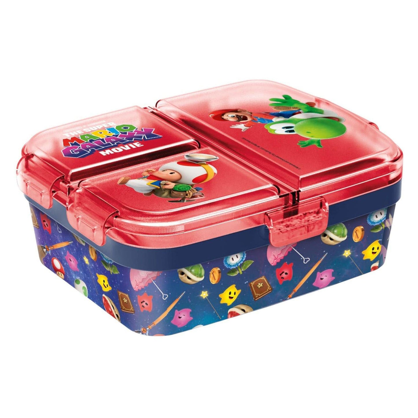 Boîte à lunch Super Mario multi compartiment