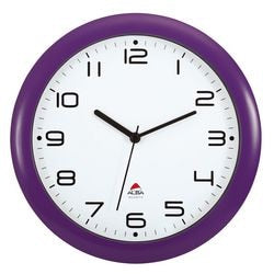 Horloge murale alba honorewp 30 cm violette