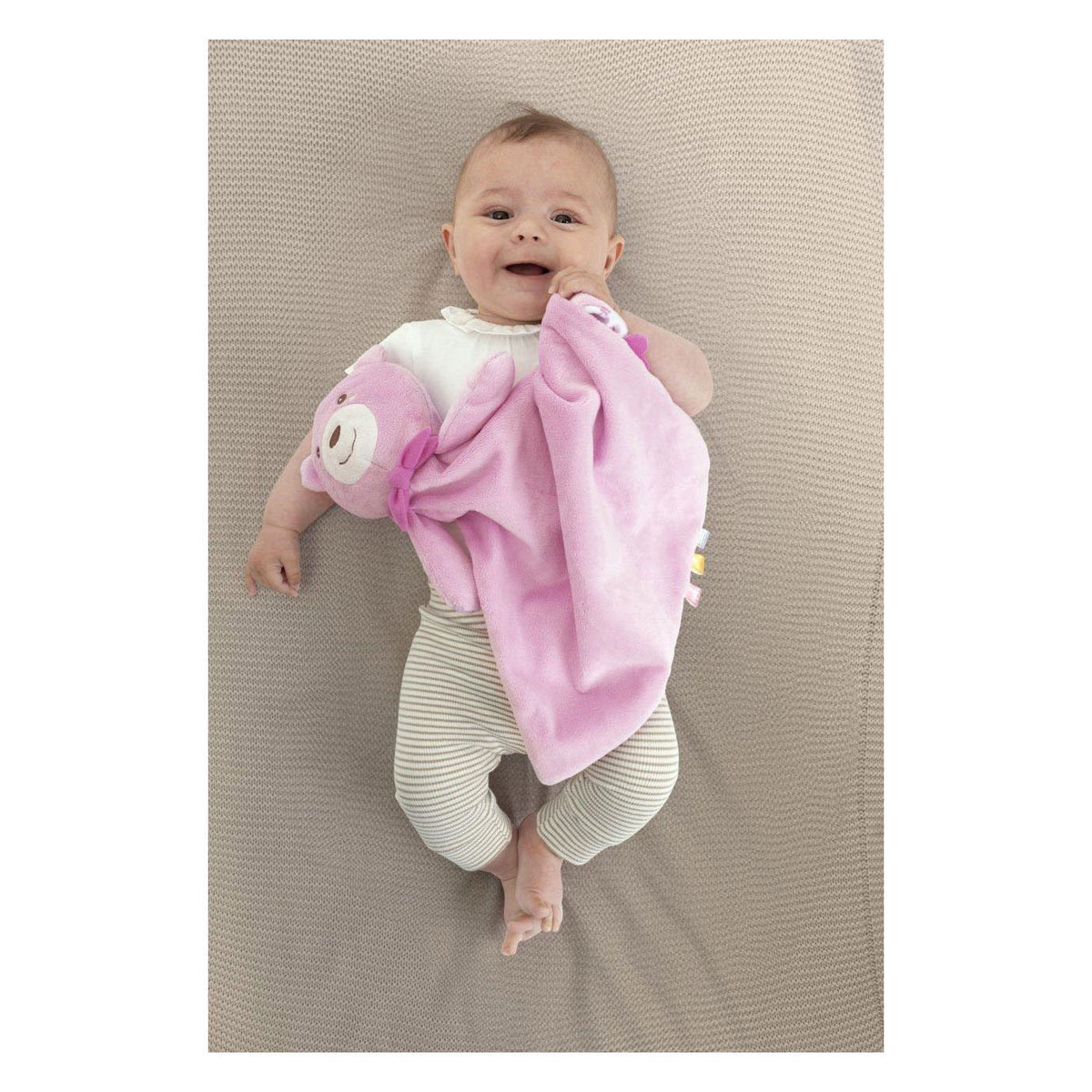 Maxi peluche rose 47x40cm