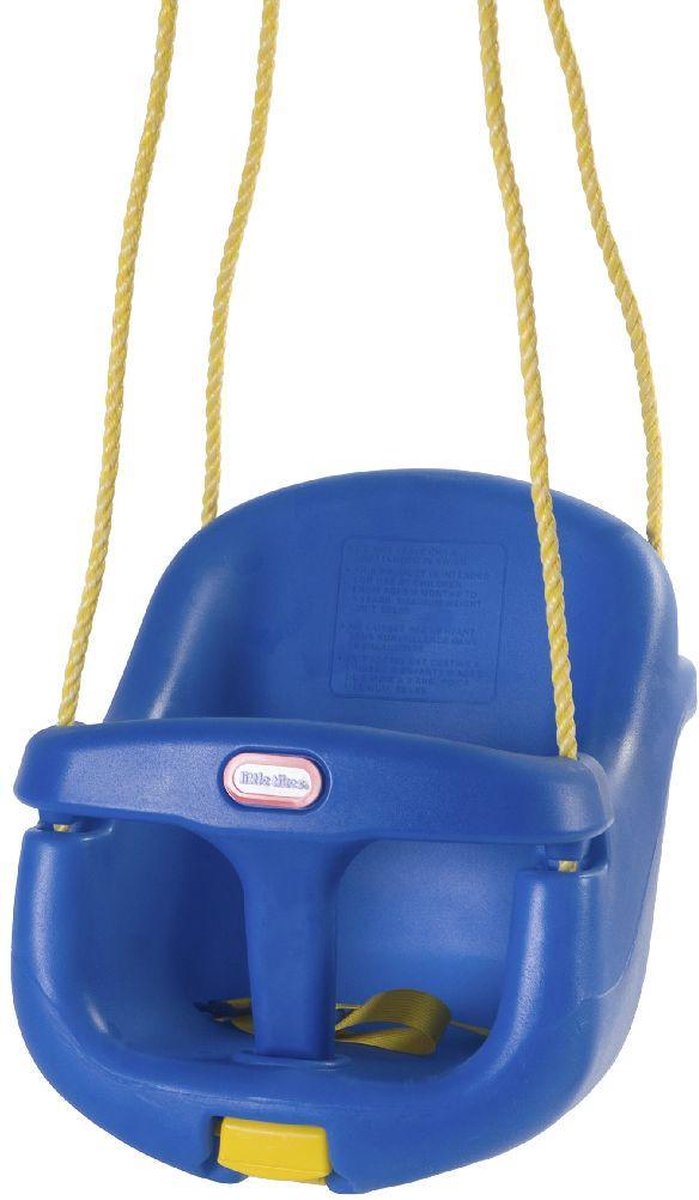 Little Tikes tout-petit à dossier haut - balançoire bleue