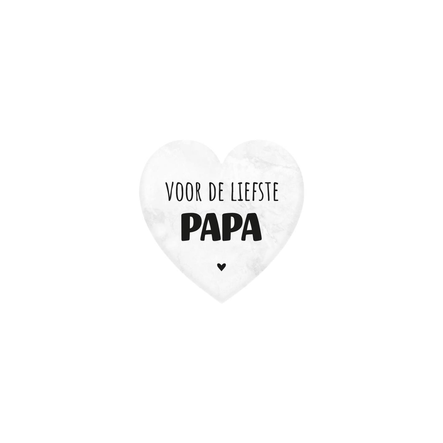 Coeur en marbre Paperdreams - papa