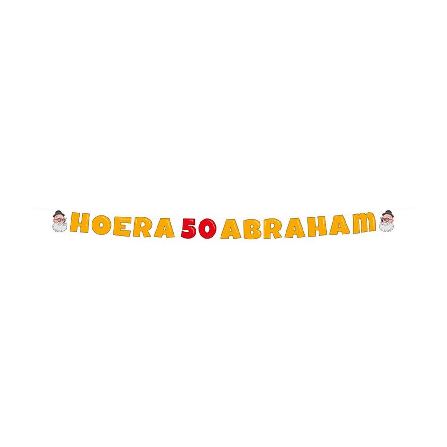 Bannière de lettres Paperdreams - Abraham 50