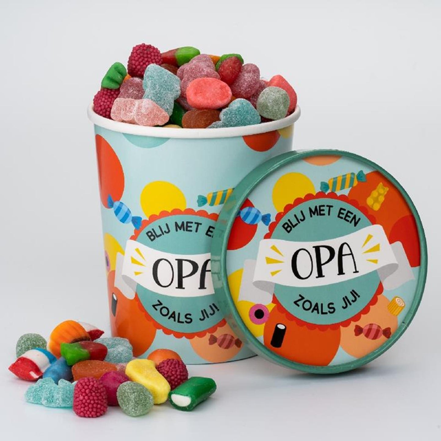 Gobelet à bonbons Paperdreams ø12x14cm - grand-père