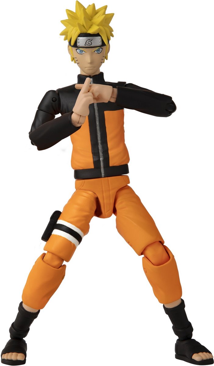 Bandai - héros d'anime - naruto shippuden - figurine de héros d'anime 17 cm - naruto uzumaki - naruto sous licence officielle - figurine d'action naruto - jouets pour enfants à partir de 4 ans - 36901