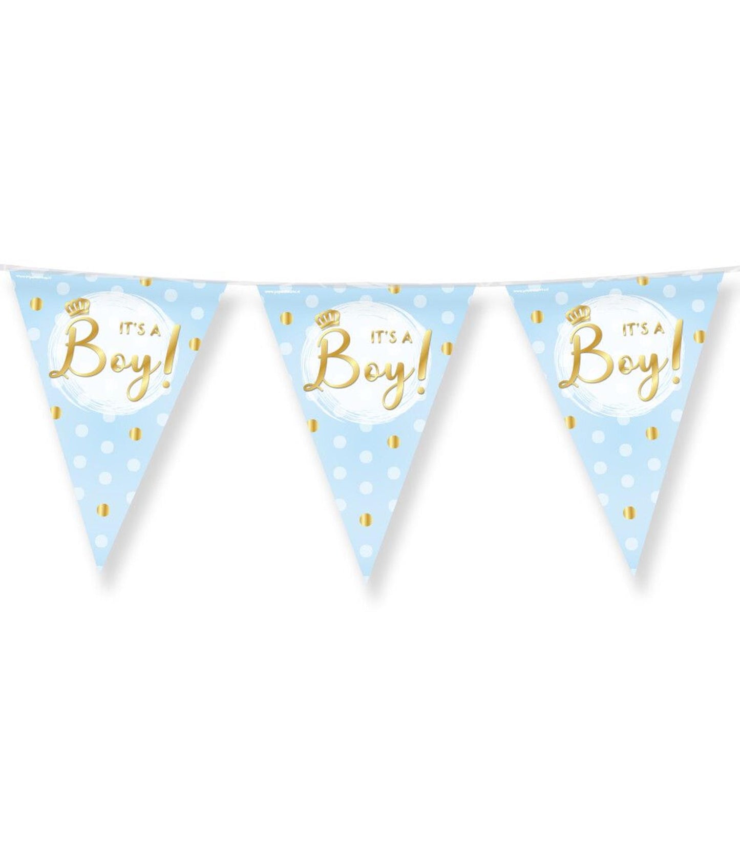 Drapeau de fête Paperdreams c'est un garçon