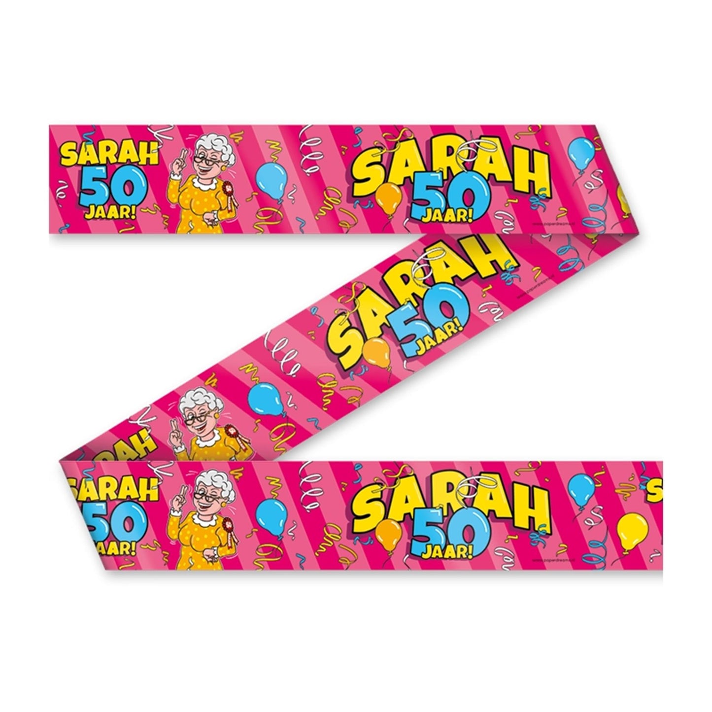 Paperdreams cassette de fête Sarah 50 ans