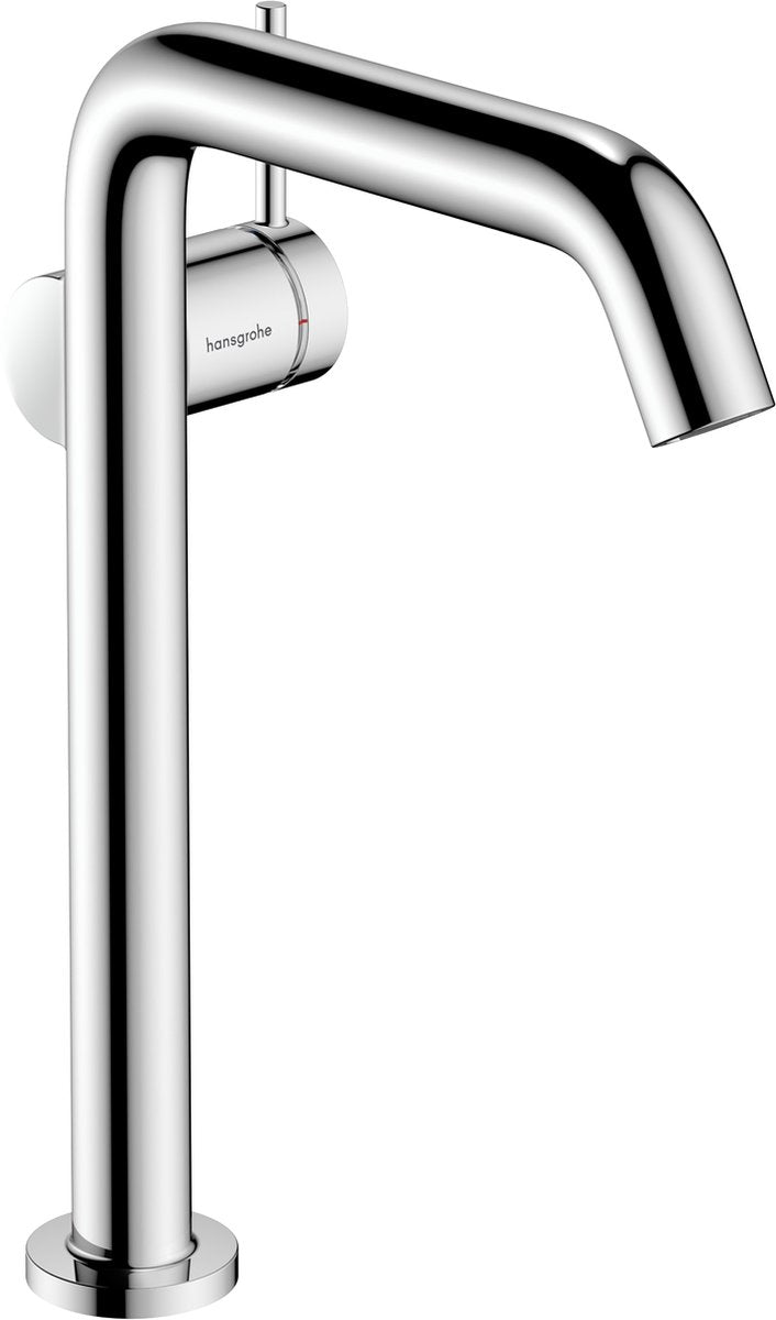 Hansgrohe tecturis s - robinet de lavabo - commande à levier unique - démarrage à froid à économie d'énergie - avec bouchon de vidange - taille 240 mm - chrome