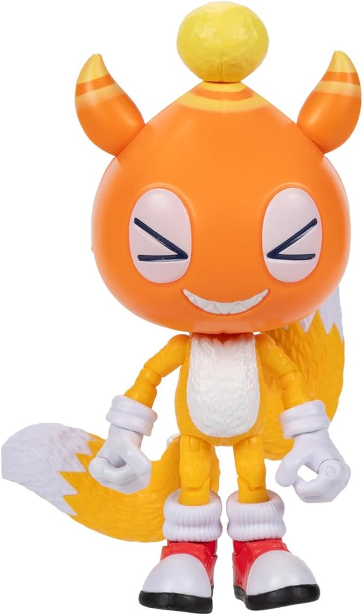 Jakks Sonic Movie, figurines Sonic le hérisson, queues w1 de 13 cm avec