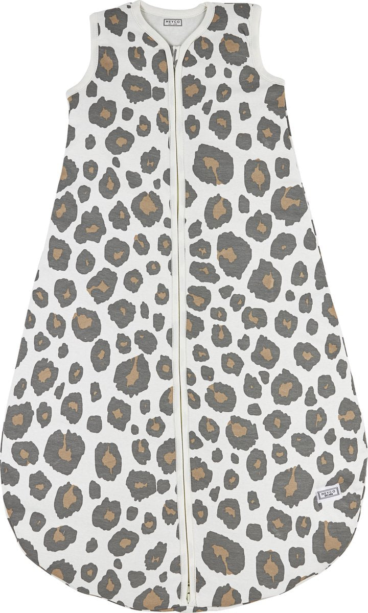 Meyco baby panthère gigoteuse ronde doublée - neutre - 86 cm - 2,5 tog