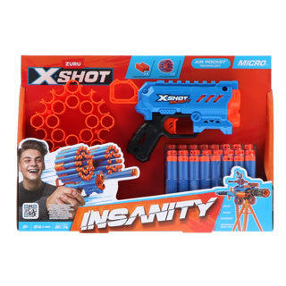 X-Shot Insanity Micro (24 fléchettes)
