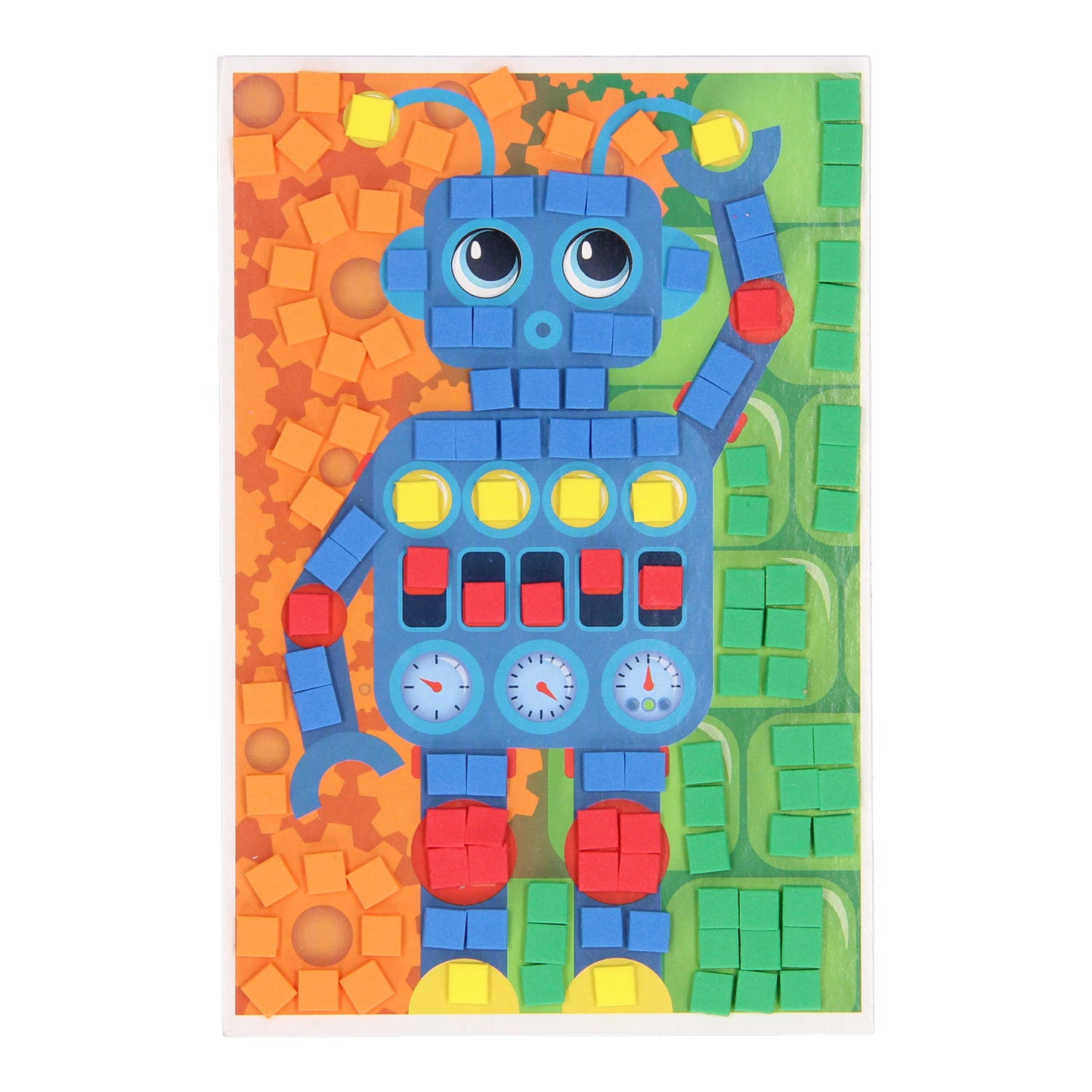 Faites votre propre robot en mosaïque
