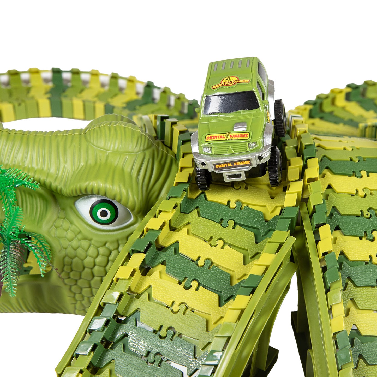 Ensemble de jeu complet Lobbes Dinotrack, 200 pièces.