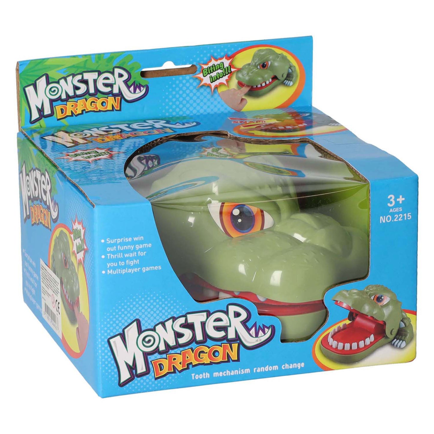 Jeu de morsure de dragon monstre