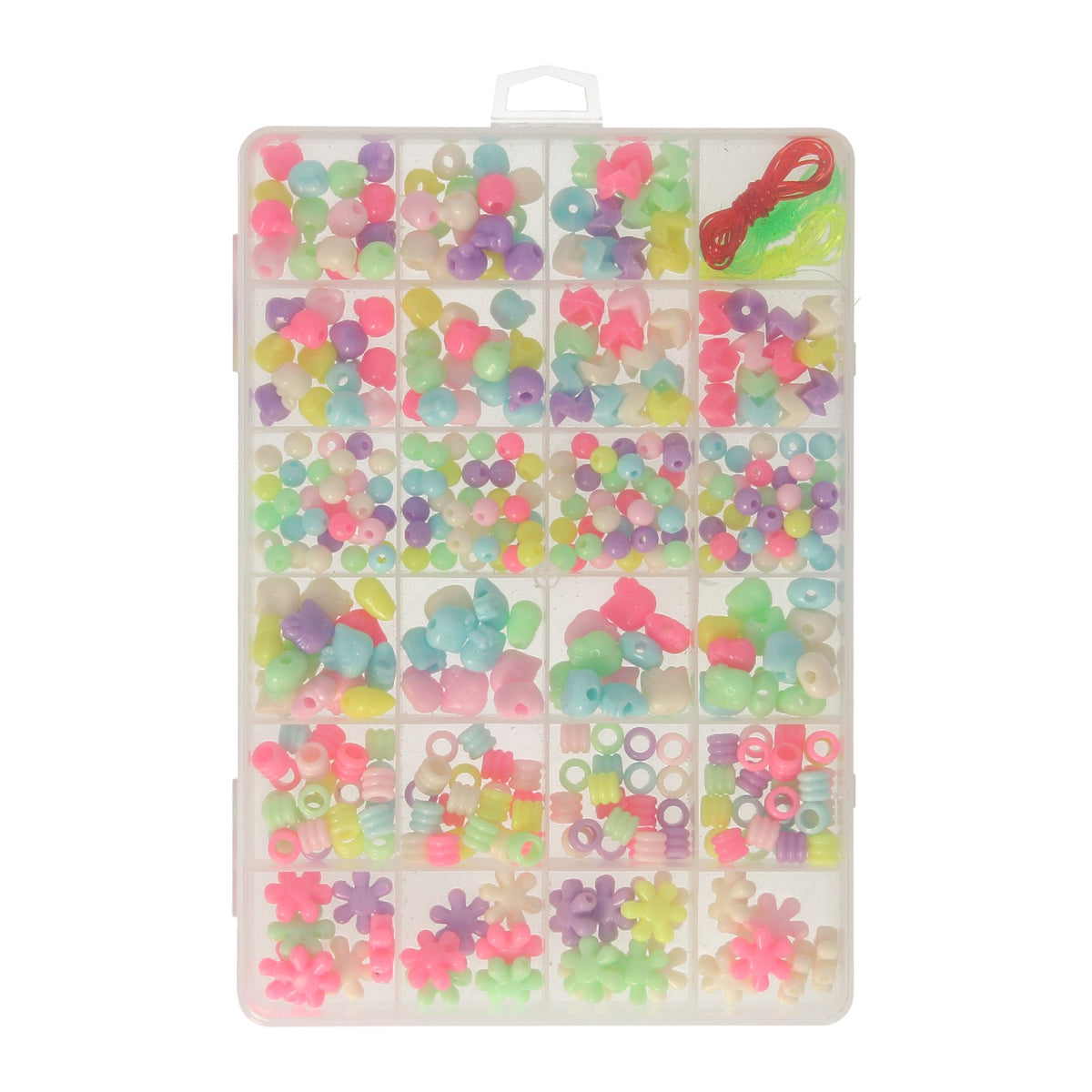 Ensemble de perles, 24 poches