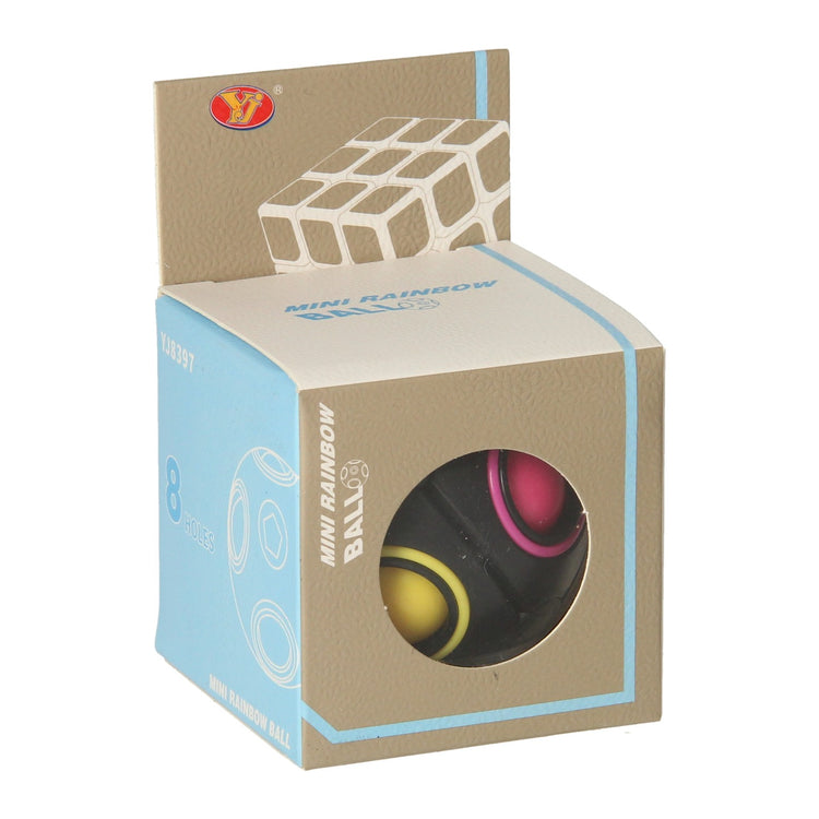 boule de puzzle magique noir