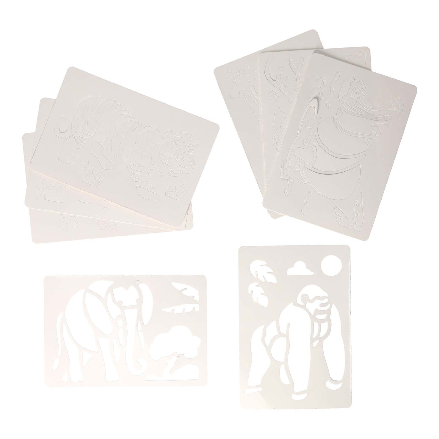 Set stylo souffleur avec animaux à pompe