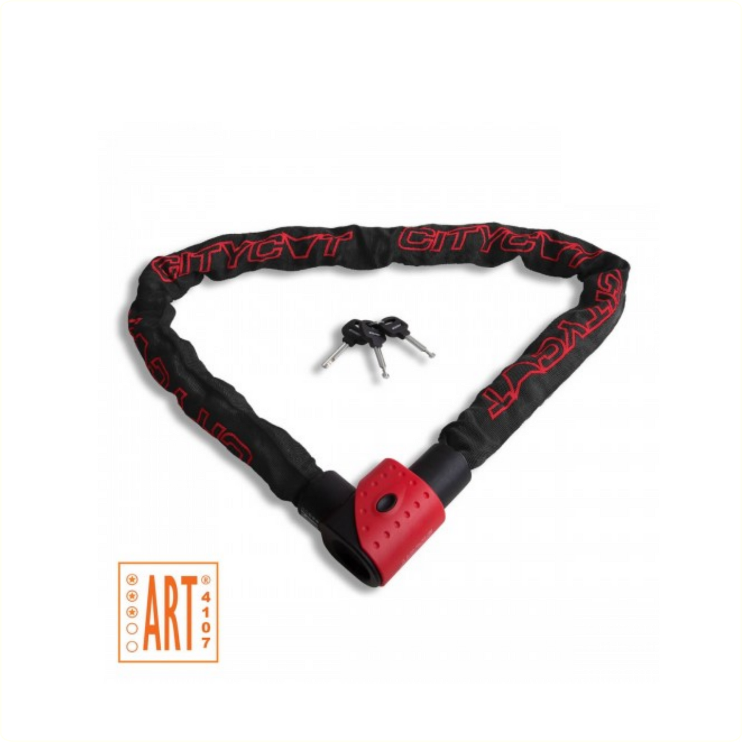Citycat Cadenas à chaîne ART*** 120cm. avec housse en nylon