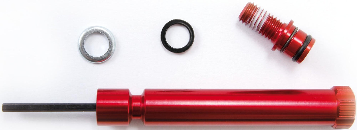 Bouton de réglage du rebond RockShox. côté bouton 08