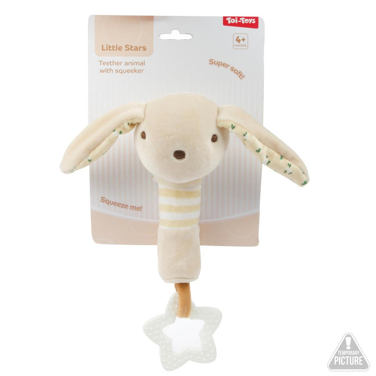 Toi-toys hochet bébé petites étoiles + anneau de dentition