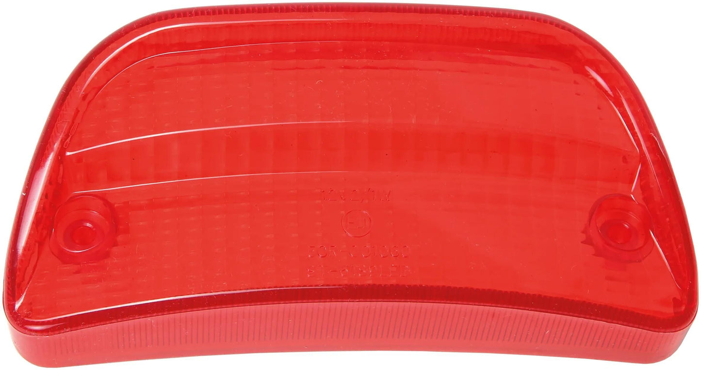 Bientôt disponible capuchon de feu arrière en verre vparts rouge, 7369
