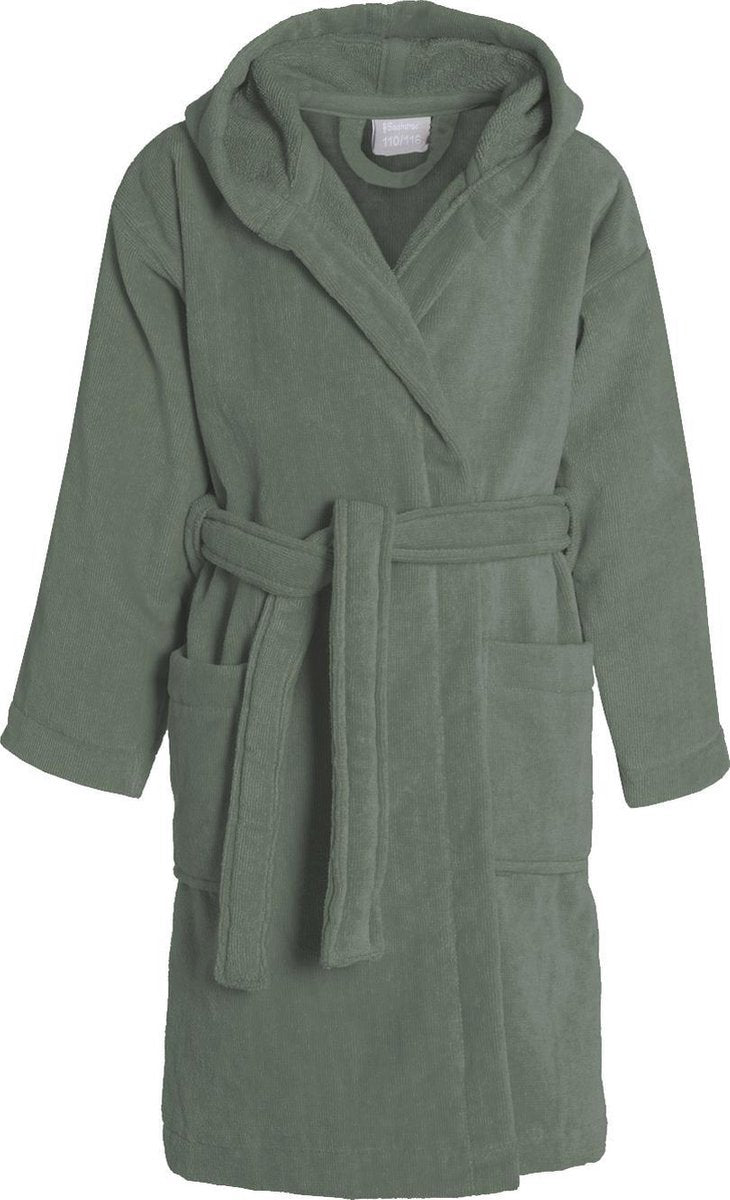 Hippocampe - pure - peignoir enfant - laurier - 158 164
