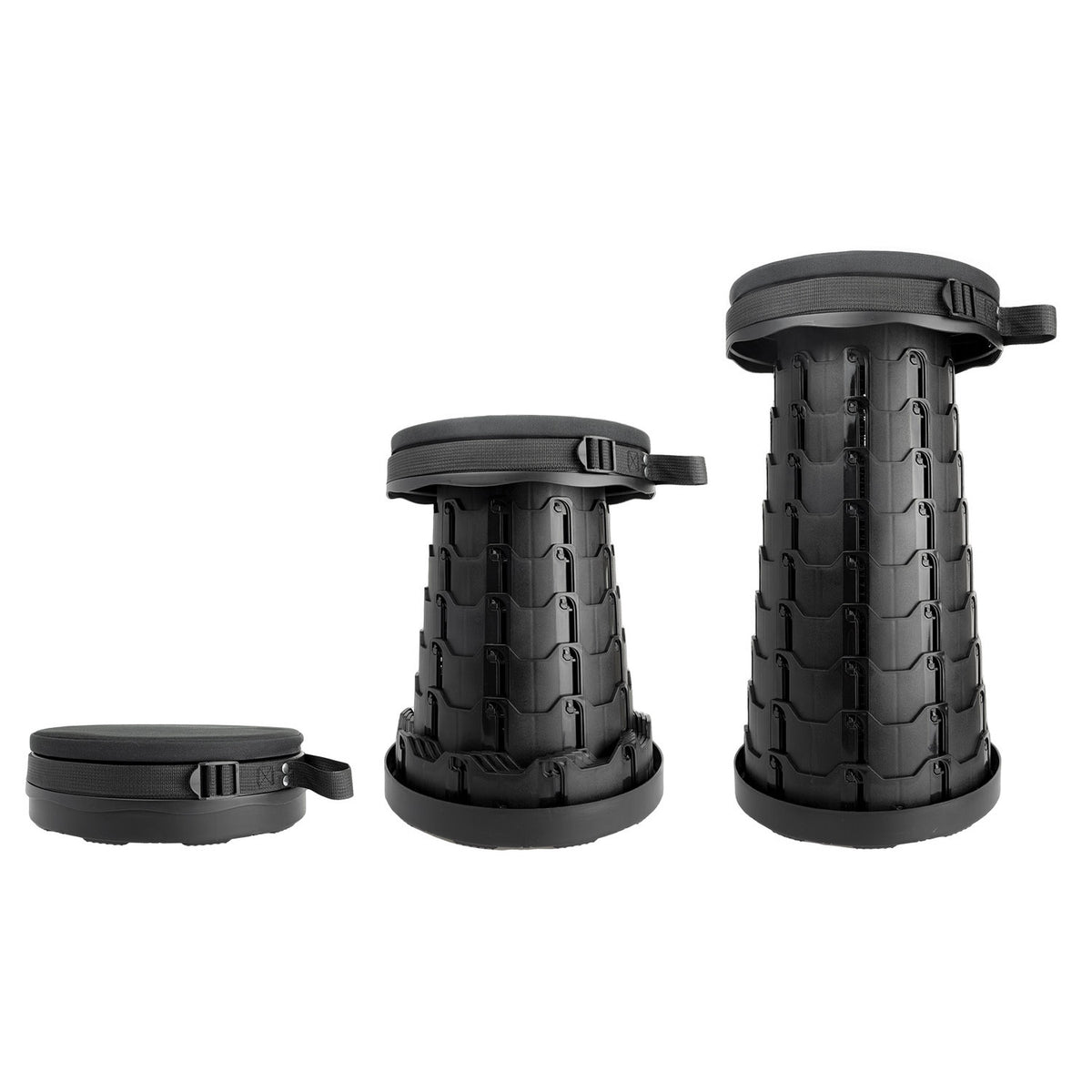 Tabouret pliant Torrette avec sangle de transport et coussin