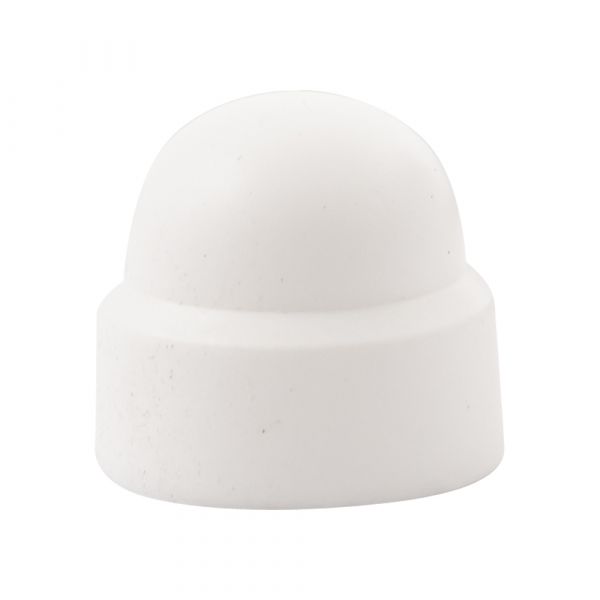 Couvrir le capot Moer M8 Bouchon en plastique blanc 50 pcs.
