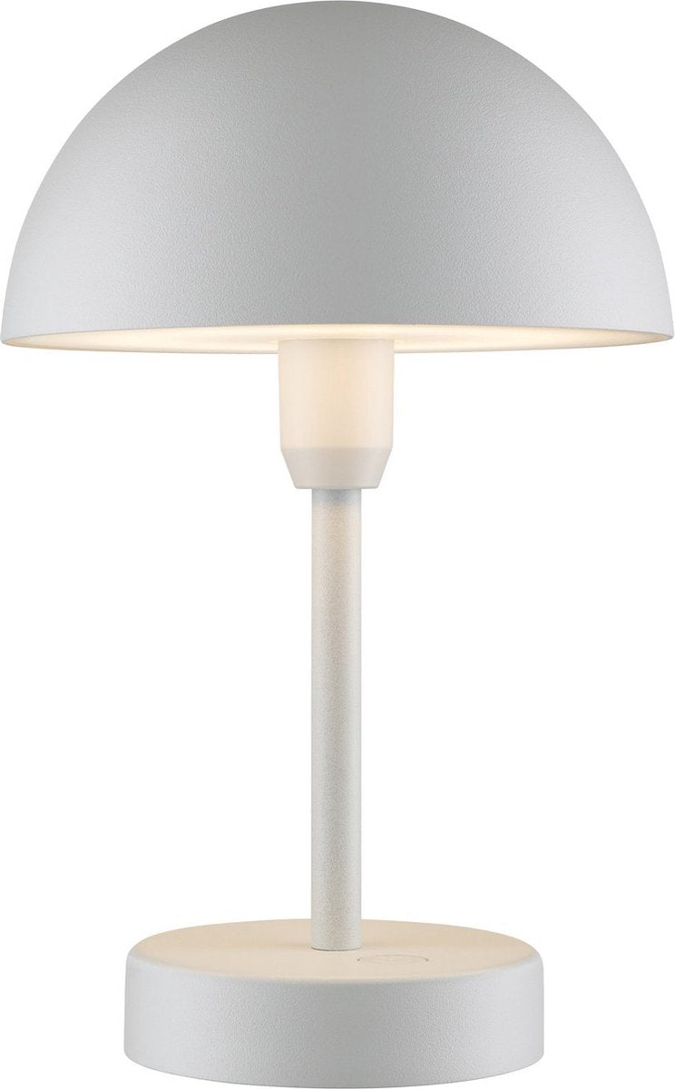 Lampe de table rechargeable Enzo | ellen à emporter 25cm blanc - 4808195