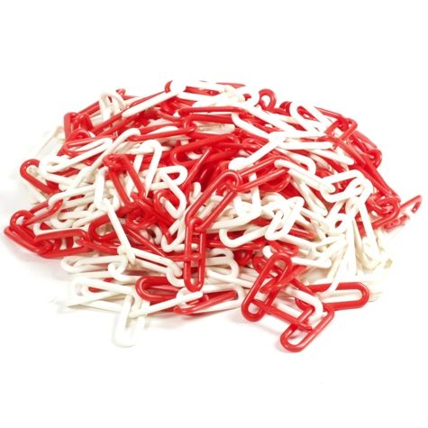 Chaîne en plastique 8 mm., 25 mètres