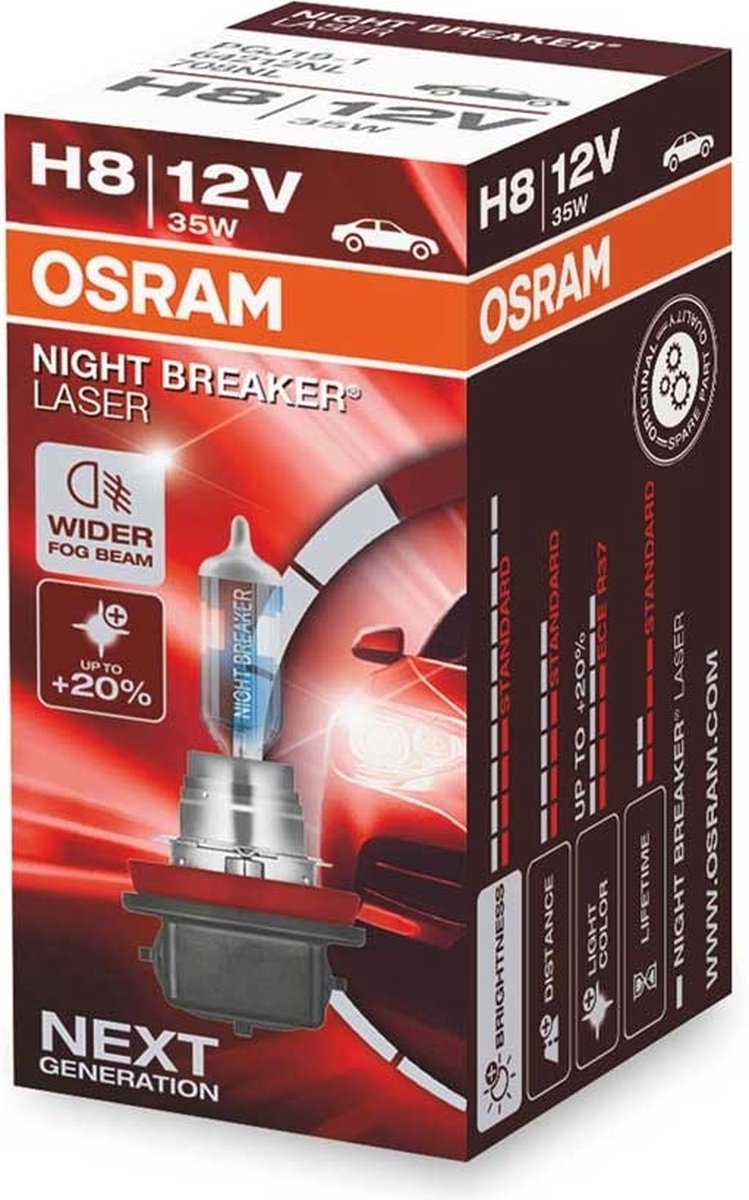 Ampoule automobile Osram 64212nl h8 12v 35w